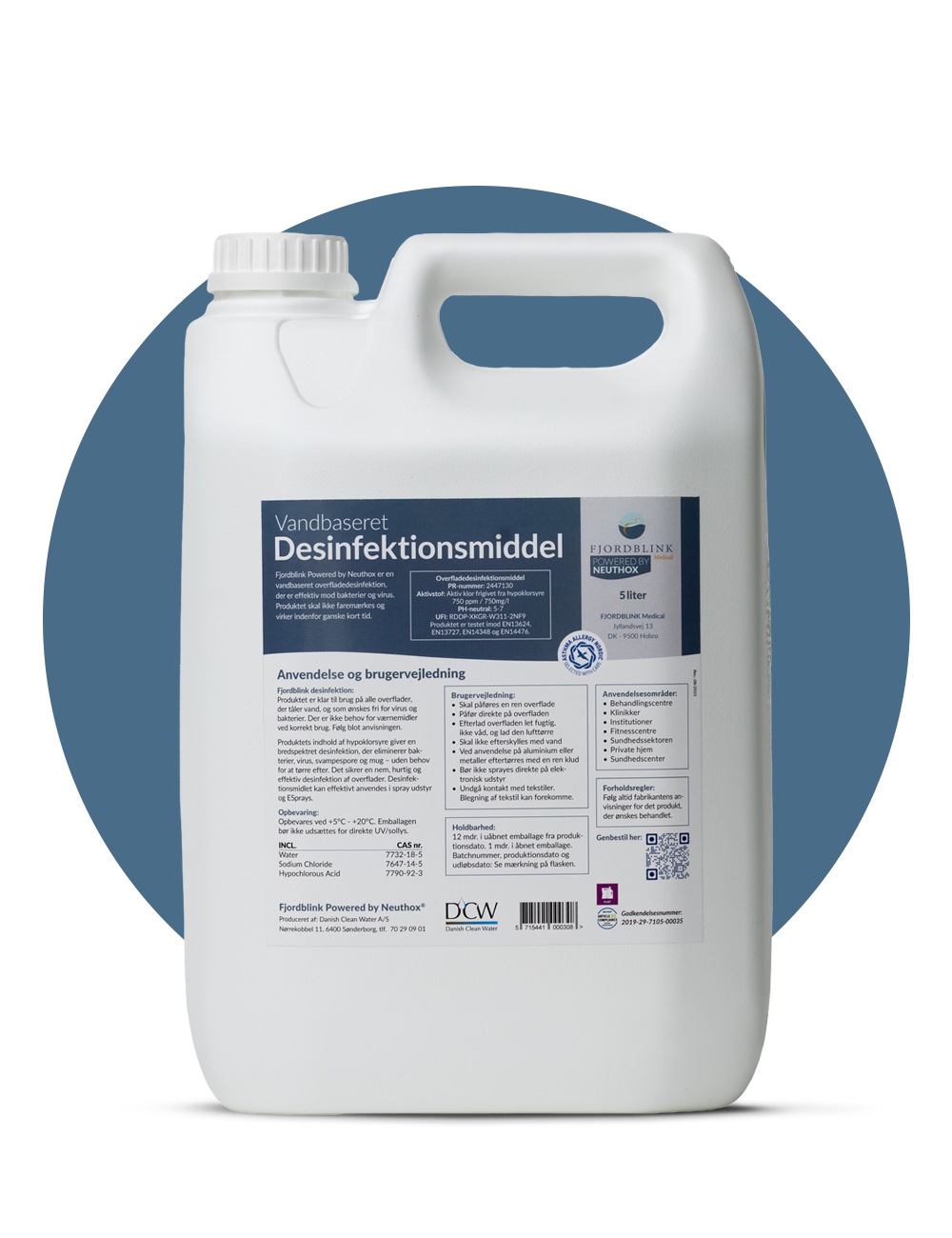 Desinfektion 2 x 5 Liter